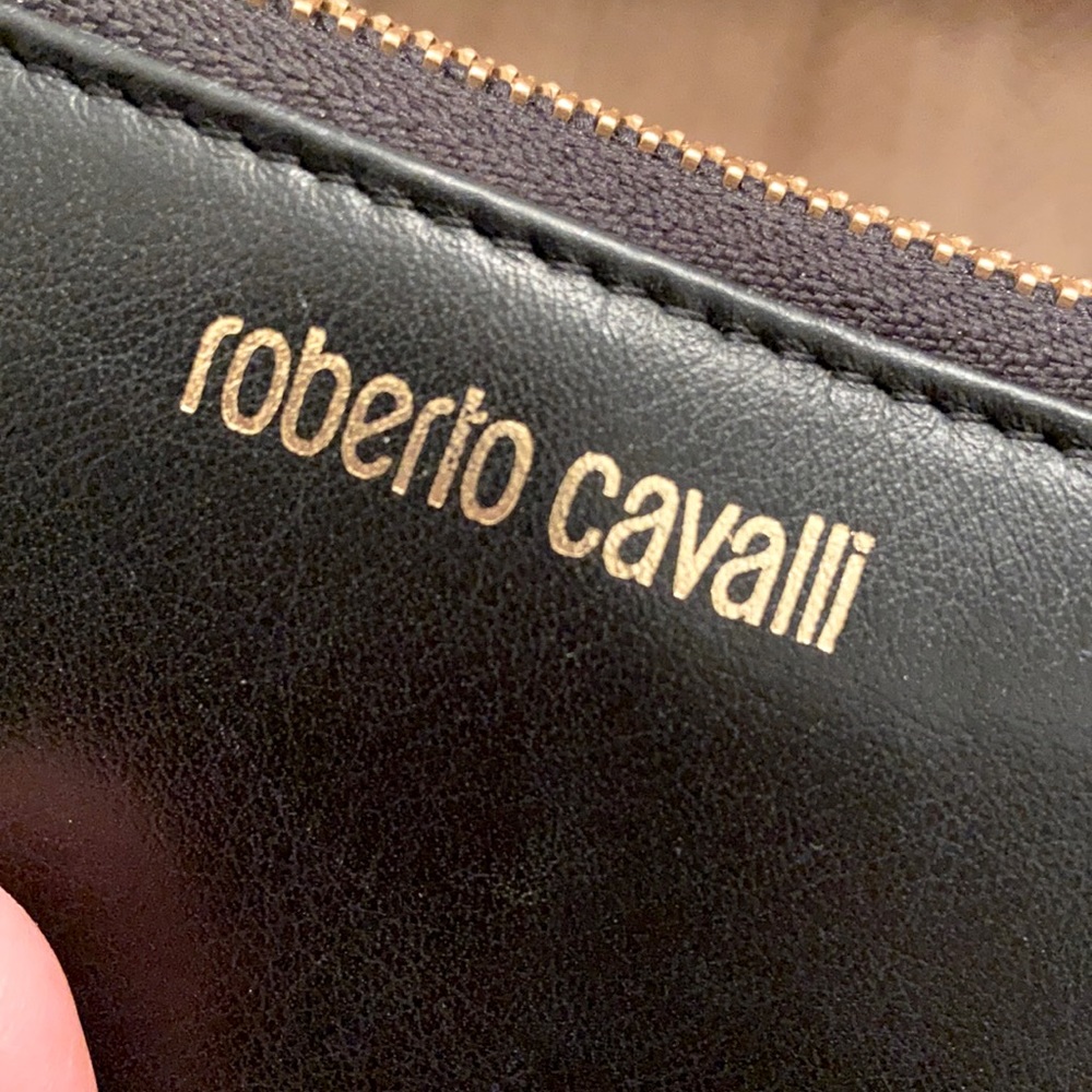 Black & Gold Cavalli Wallet 🖤💛